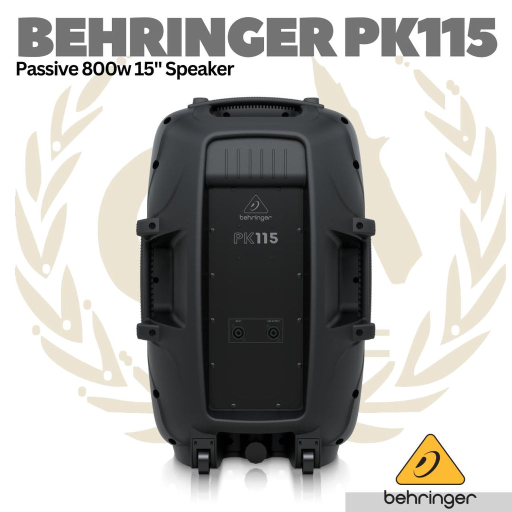 BEHRINGER PK115 Passive 800-Watt 15" PA Speaker System - Spiker Pasif