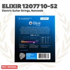 ELIXIR 12077 Nanoweb Electric Guitar Strings 10-52 - Senar Gitar Listrik