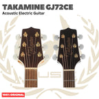 TAKAMINE GJ72CE Acoustic Electric Guitar - Gitar Akustik Listrik Elektrik dengan Preamp GJ72 CE Original Asli