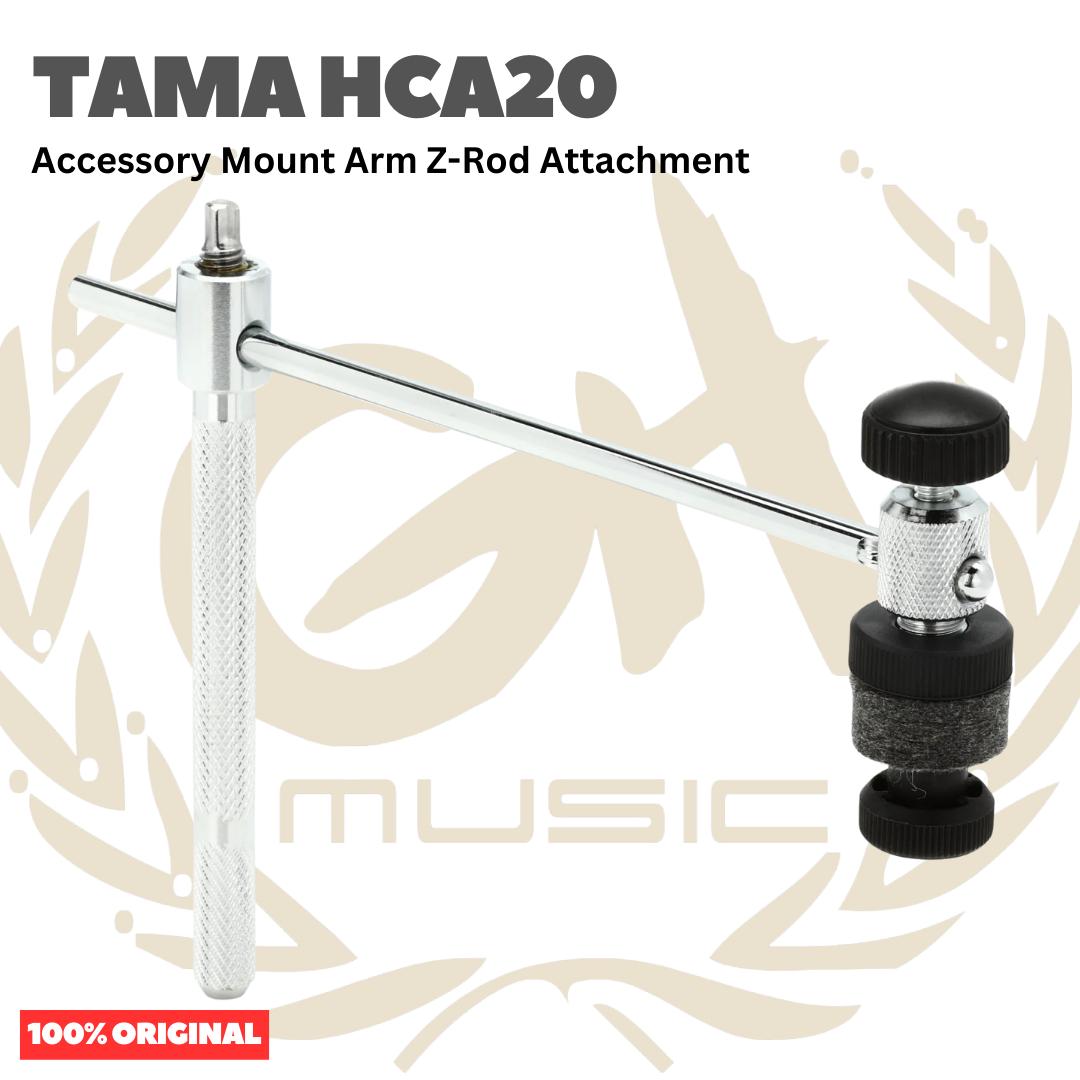 TAMA HCA20 Accessory Mount Arm Z-Rod Attachment - Clamp Simbal Drum