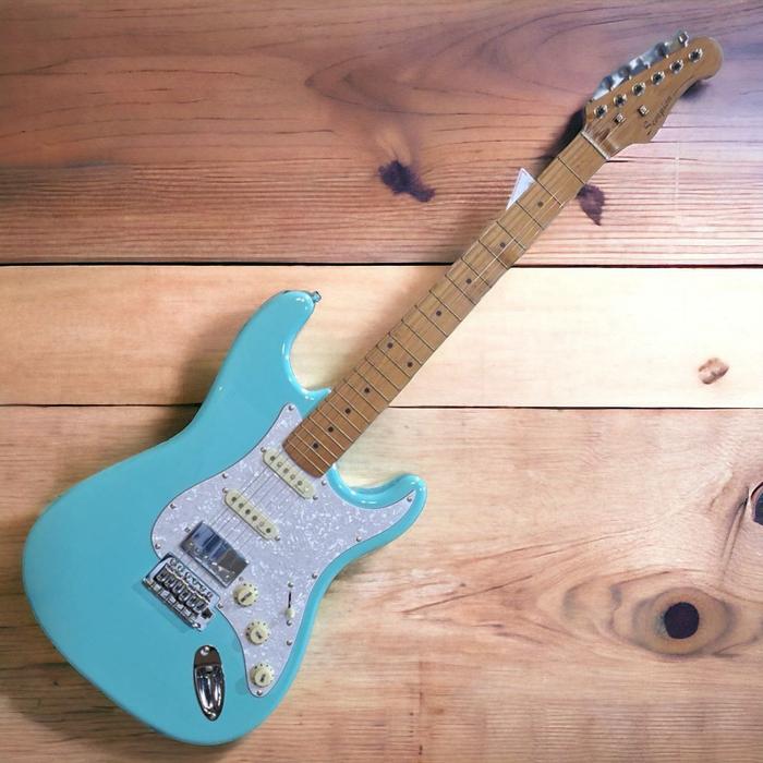Scorpion JS20 Electric Guitar - Gitar Elektrik JS-20 - BK, GITAR ONLY
