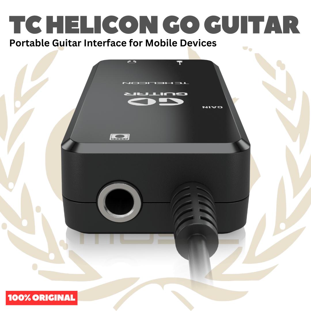 TC Helicon GO Guitar Portable Guitar Interface for Mobile Devices - Soundcard Gitar Hp
