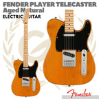 FENDER PLAYER TELECASTER - AGED NATURAL Electric Guitar | Gitar