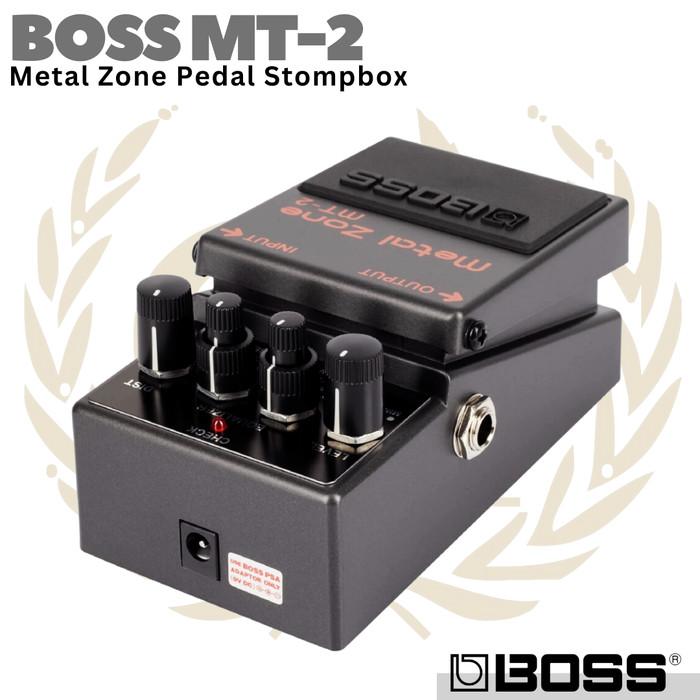 BOSS MT-2 Metal Zone Distortion Effect Guitar Pedal | Efek Gitar Stomp