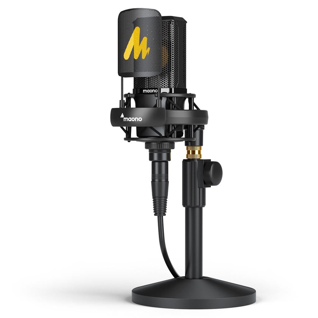PAKET PODCAST 2 ORANG, MAONO AME2 Gen II Maonocaster Live Streaming & Portable Podcast Console | Sound card AM - E2 Mark 2