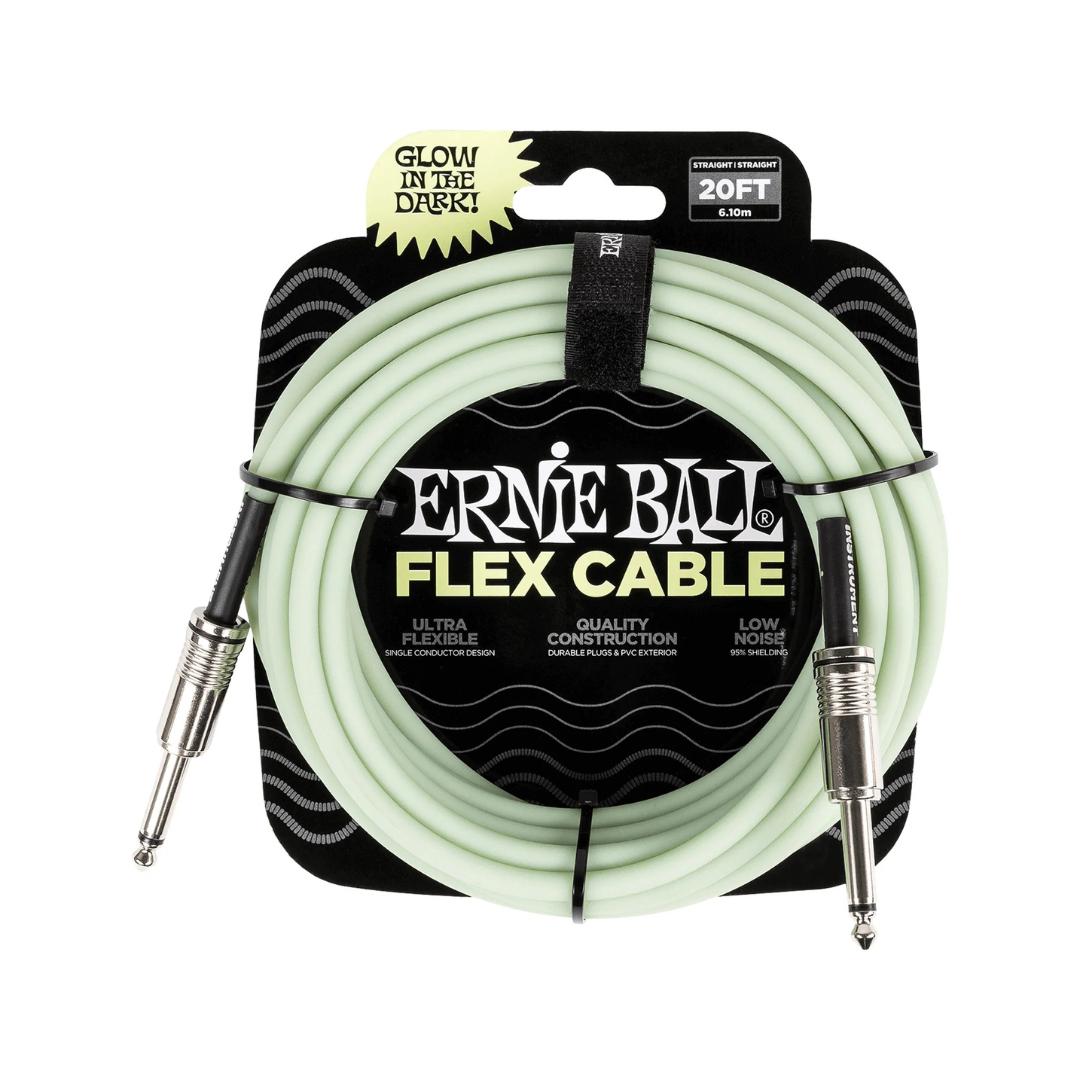 Ernie Ball Flex Instrument Cable - Kabel Jack Gitar Bass Instrumen Akai TS 6.5 Original