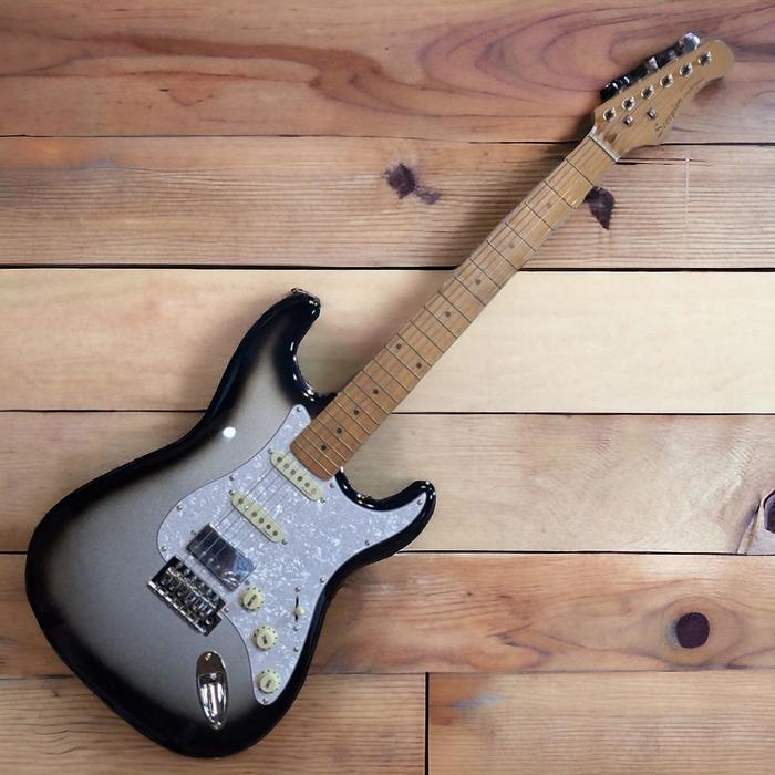 Scorpion JS20 Electric Guitar - Gitar Elektrik JS-20 - BK, GITAR ONLY