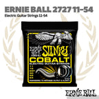Ernie Ball 2727 Beefy Slinky Cobalt Electric Guitar Strings, 11-54