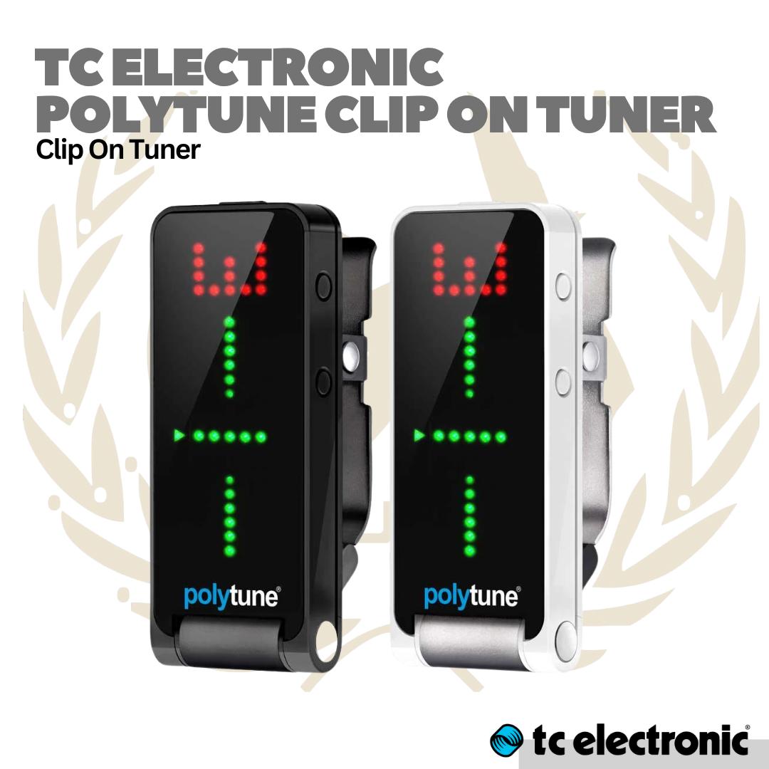 TC ELECTRONIC POLYTUNE CLIP Clip-On Guitar Tuner | Gitar