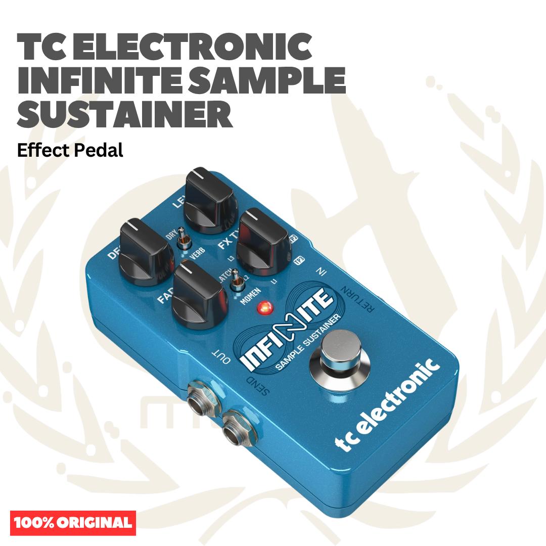 TC Electronic Infinite Sample Sustainer Guitar Effect Pedal - Pedal Efek Gitar Bass