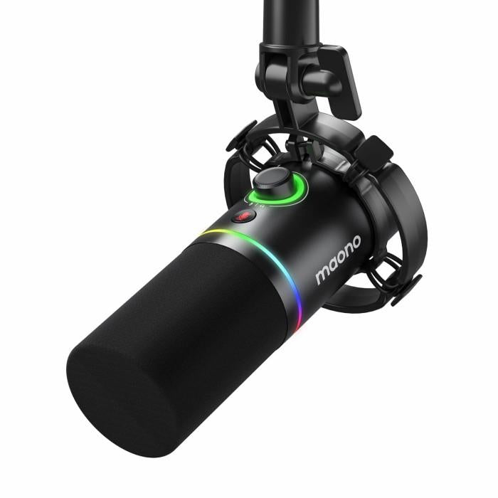 PAKET PODCAST 2 ORANG, MAONO AME2 Gen II Maonocaster Live Streaming & Portable Podcast Console | Sound card AM - E2 Mark 2