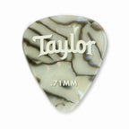 Taylor Celluloid 351 Picks, Abalone 12-Pack - Pick Gitar Bass