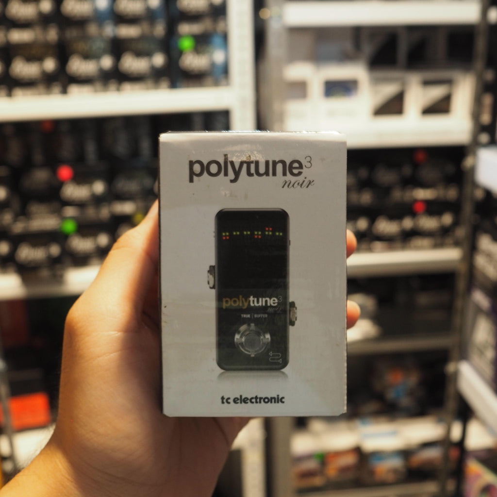 TC Electronic PolyTune 3 Noir Mini Polyphonic Tuning Pedal - Tuner
