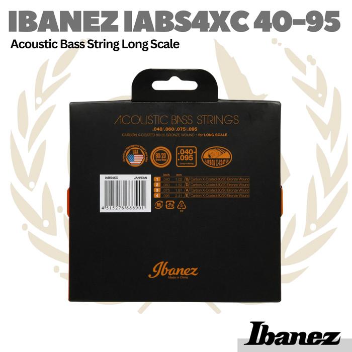 Ibanez IABS4XC 40-95 Carbon x Coated Long Scale Acoustic Bass Strings