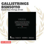 GALLISTRINGS BSN50110 Electric Bass 4-Strings 50-110 Long Scale - Senar Bass Listrik Elektrik Galli Strings Original Asli