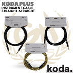 KODA PLUS STRAIGHT - STRAIGHT Instrument Cable | Kabel Jack Gitar Bass