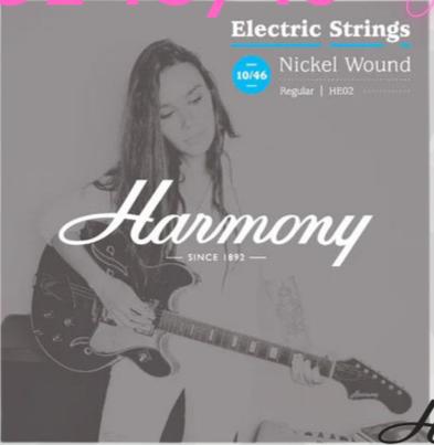 Harmony HE02 Nickel Wound 10-46 Electric Guitar String Senar Elektrik