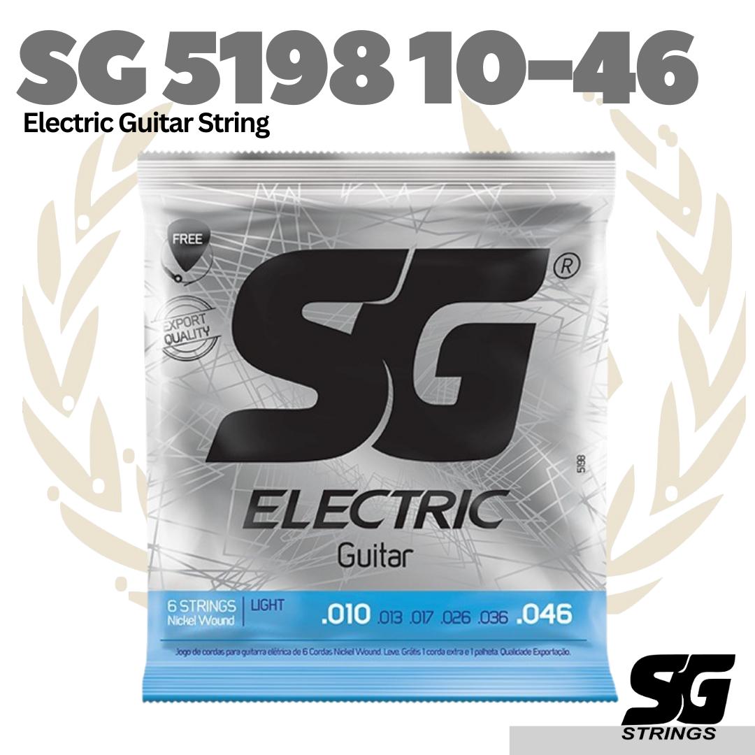 SG String 5198 Electric Guitar String 10-46 - Senar Gitar Elektrik
