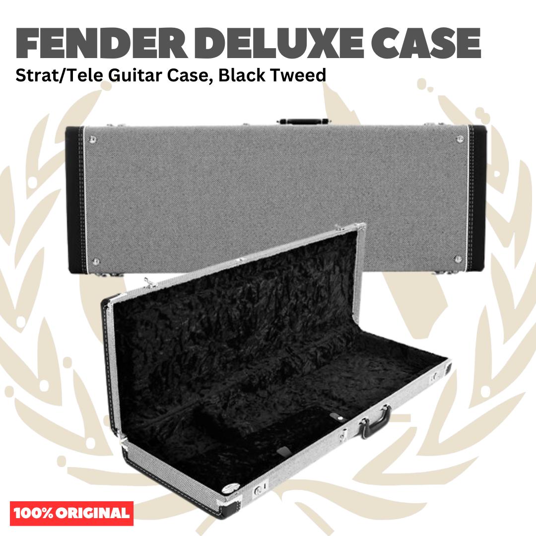 Fender Deluxe Strat/Tele Guitar Case - Hardcase Gitar Listrik Elektrik