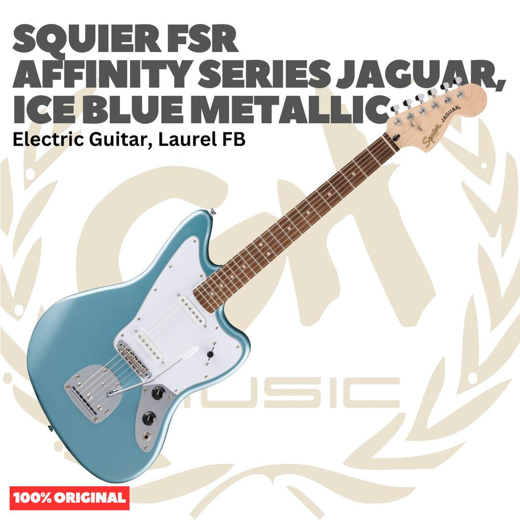 SQUIER FSR Affinity Series Jaguar Electric Guitar - Gitar Listrik Elektrik Original Asli