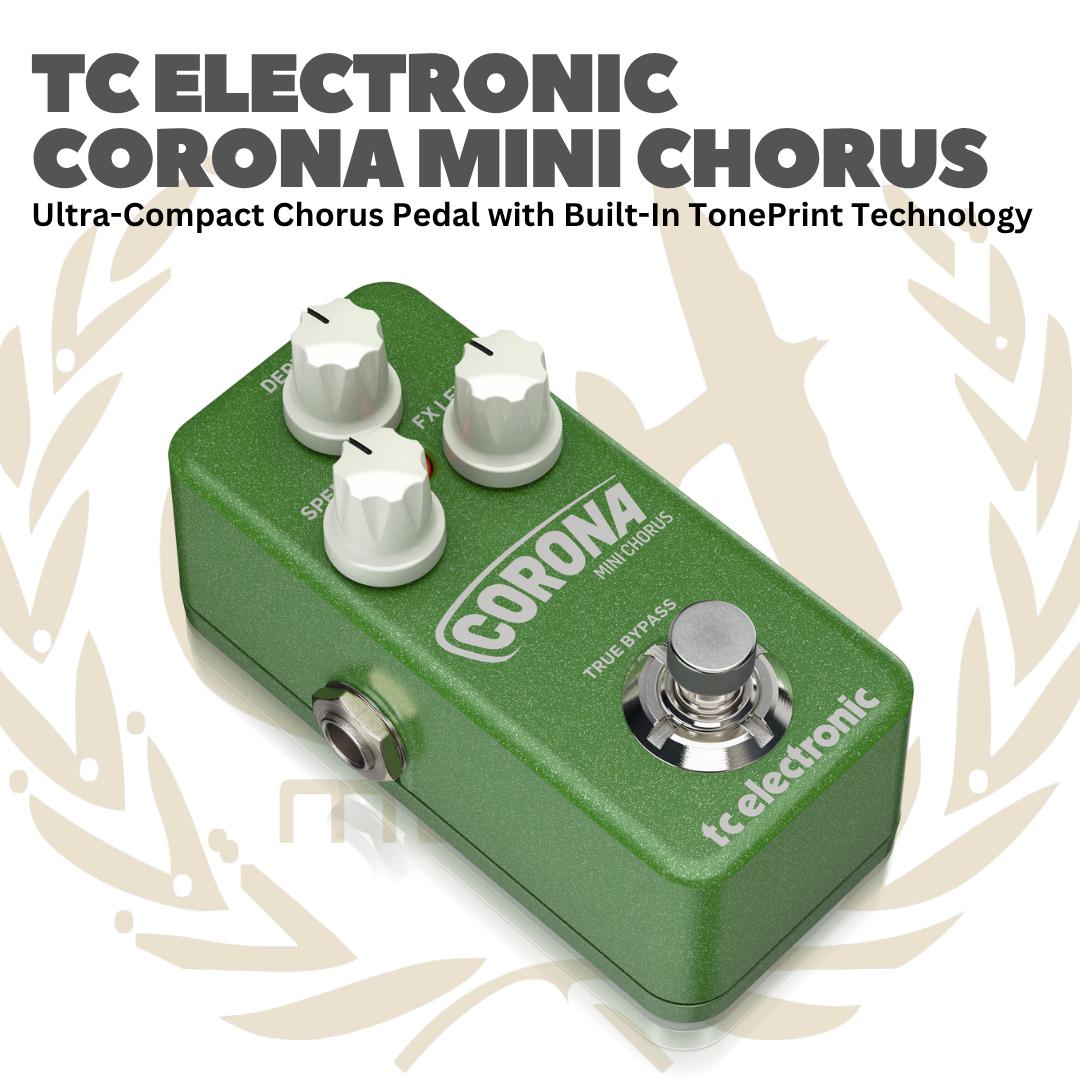 TC Electronic Corona Mini Chorus - Efek Gitas Bass Pedal