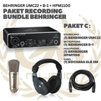 PAKET RECORDING BUNDLE BEHRINGER - PAKET REKAMAN ALL BEHRINGER
