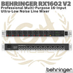 BEHRINGER EURORACK PRO RX1602 V2 16 Input Ultra Low Noise Line Mixer