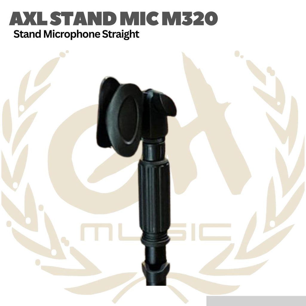 AXL Stand Microphone Straight M320 - Stand Mic Berdiri