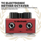 TC ELECTRONIC NETHER OCTAVER CLASSIC ALL-ANALOG OCTAVER GUITAR PEDAL - EFEK GITAR BASS PEDAL