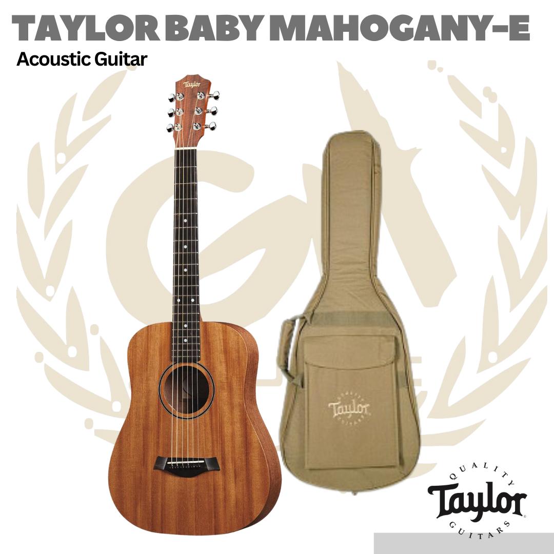 TAYLOR BT2-E Baby Mahogany-e Acoustic Electric Guitar + Bag | Gitar Akustik