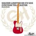 Squier Limited Edition Classic Vibe 60s Custom Telecaster Electric Guitar, Maple FB