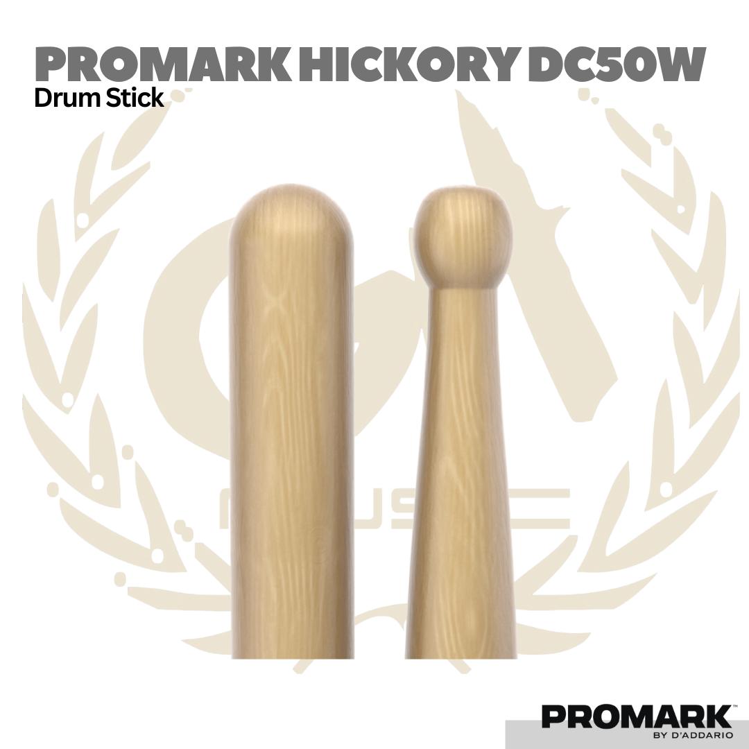 Promark DC50W Hickory Drum Stick - Stik Drum