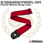 D'Addario PWSPL201 Polypro Planet Lock Guitar Strap | Gitar Bass Strep