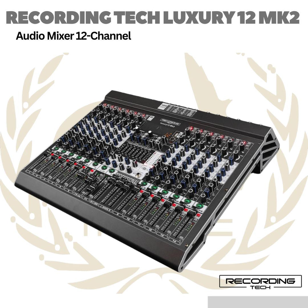 RECORDING TECH LUXURY MK2 MIXING CONSOLE | 4 6 8 12  Audio Mixer Channel