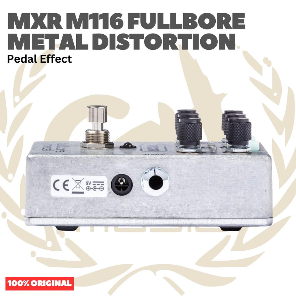 MXR M116 Fullbore Metal Distortion Guitar Effect Pedal - Pedal Efek Gitar Bass Original Asli
