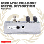 MXR M116 Fullbore Metal Distortion Guitar Effect Pedal - Pedal Efek Gitar Bass Original Asli