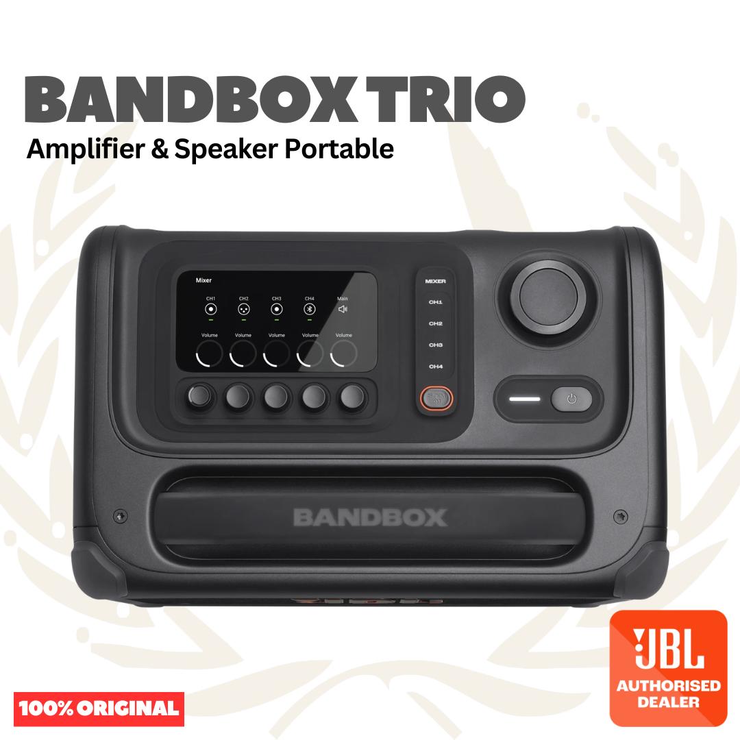 JBL Bandbox Trio Amplifier & Speaker Portable - Speaker Ampli Portabel Gitar Bass