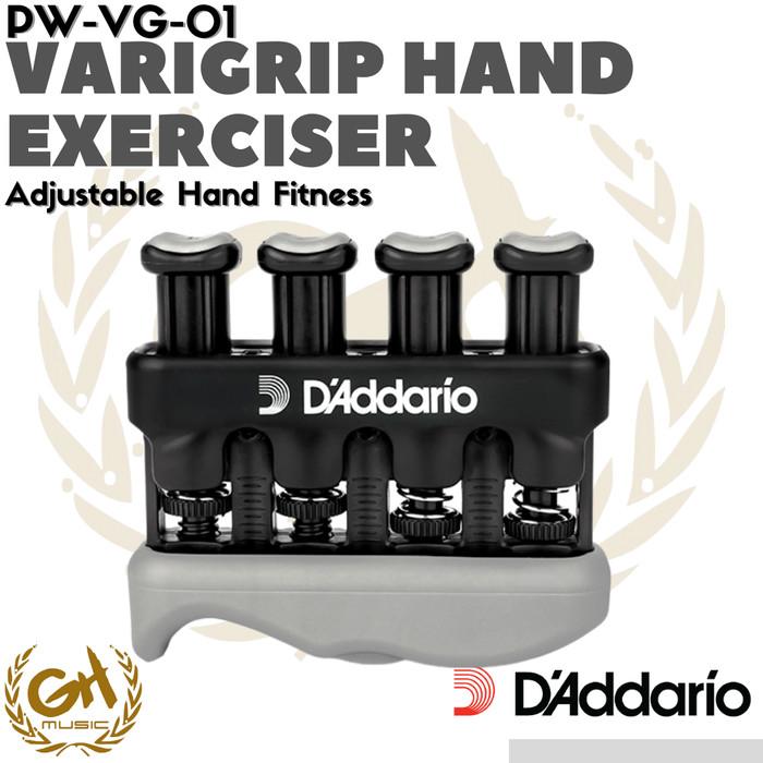D'ADDARIO VARIGRIP HAND EXERCISER, Adjustable Hand Fitness - PW-VG-01
