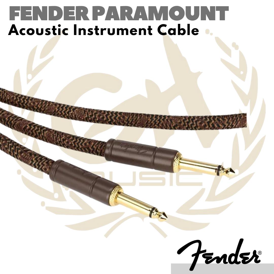 Fender Paramount Acoustic Instrument Cable | Kabel Instrumen Gitar