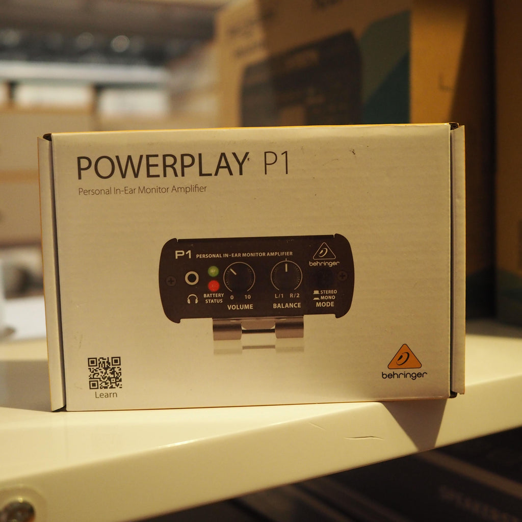 BEHRINGER POWERPLAY P1 Personal In Ear / Headphone Monitor Amplifier