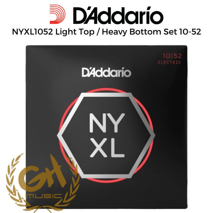 D'Addario NYXL1052 Light Top / Heavy Bottom Set 10-52