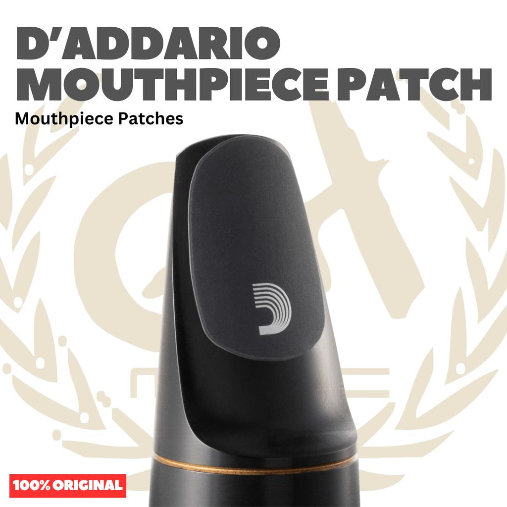 D'Addario Mouthpiece Patch for Clarinetists and Saxophonists - Mouthpiece Patches Original Asli