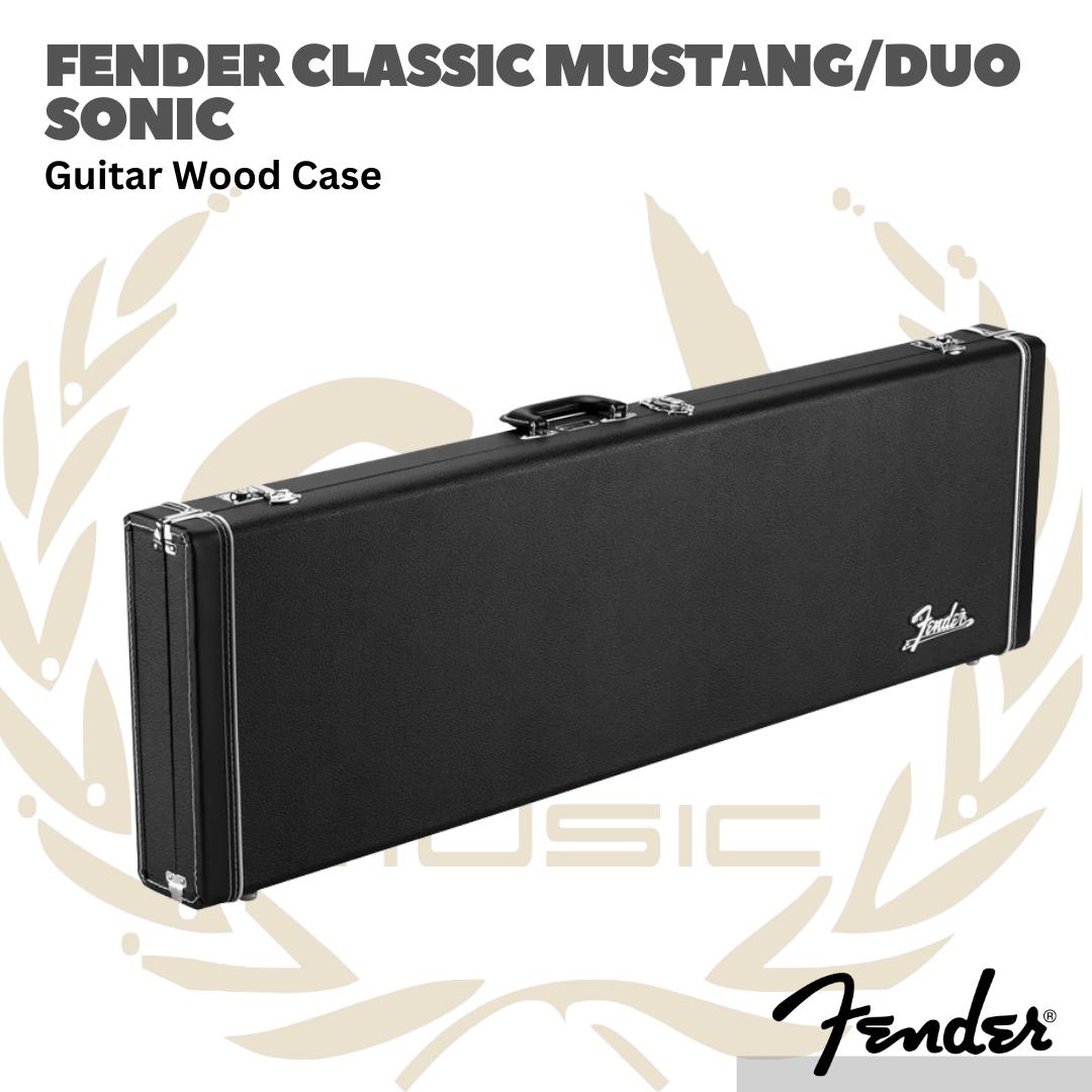 Fender Classic Series Mustang/Duo-Sonic Guitar Wood Case