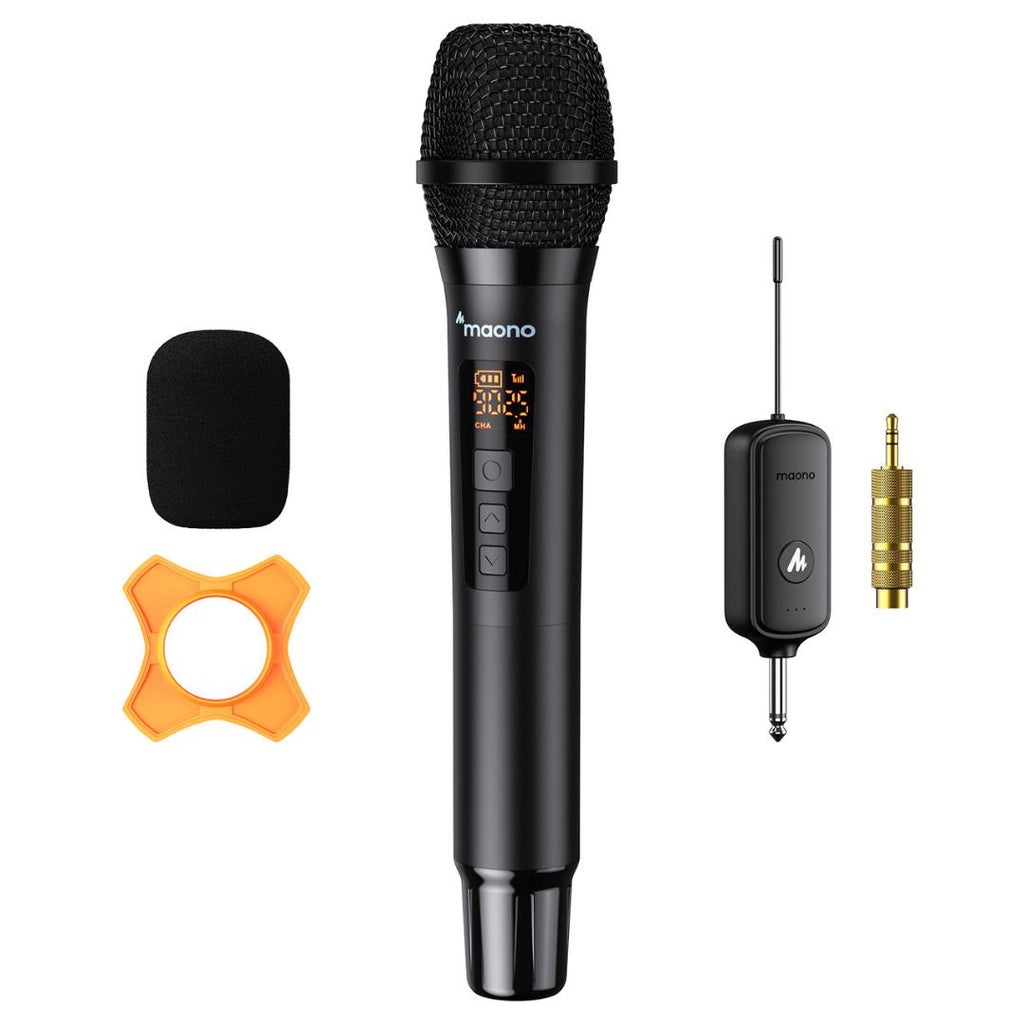 MAONO WM760 Handheld Wireless Dynamic Microphone System | werles murah A1 A2