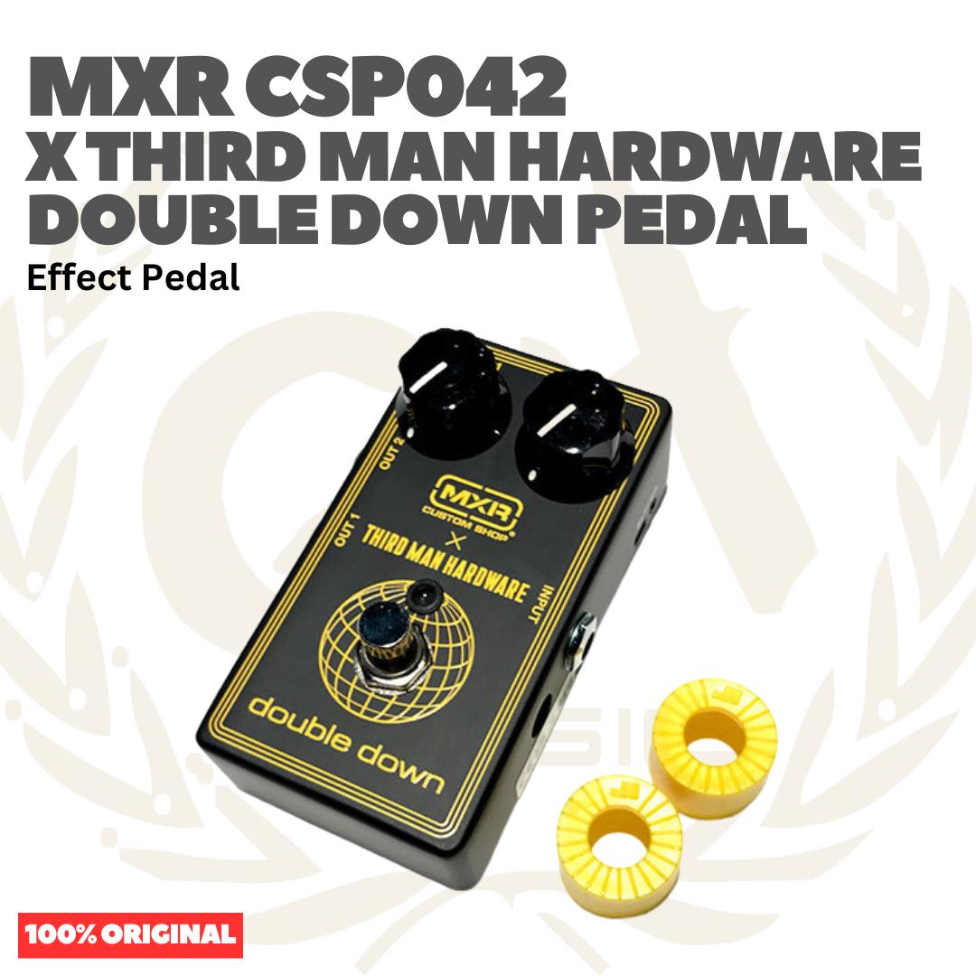 MXR CSP042 X Third Man Hardware Double Down Pedal Effect - Efek Pedal Gitar