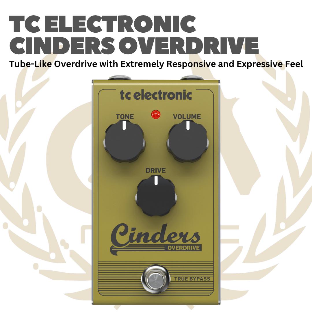 TC Electronic Cinders Overdrive - Efek Gitar Bass Pedal