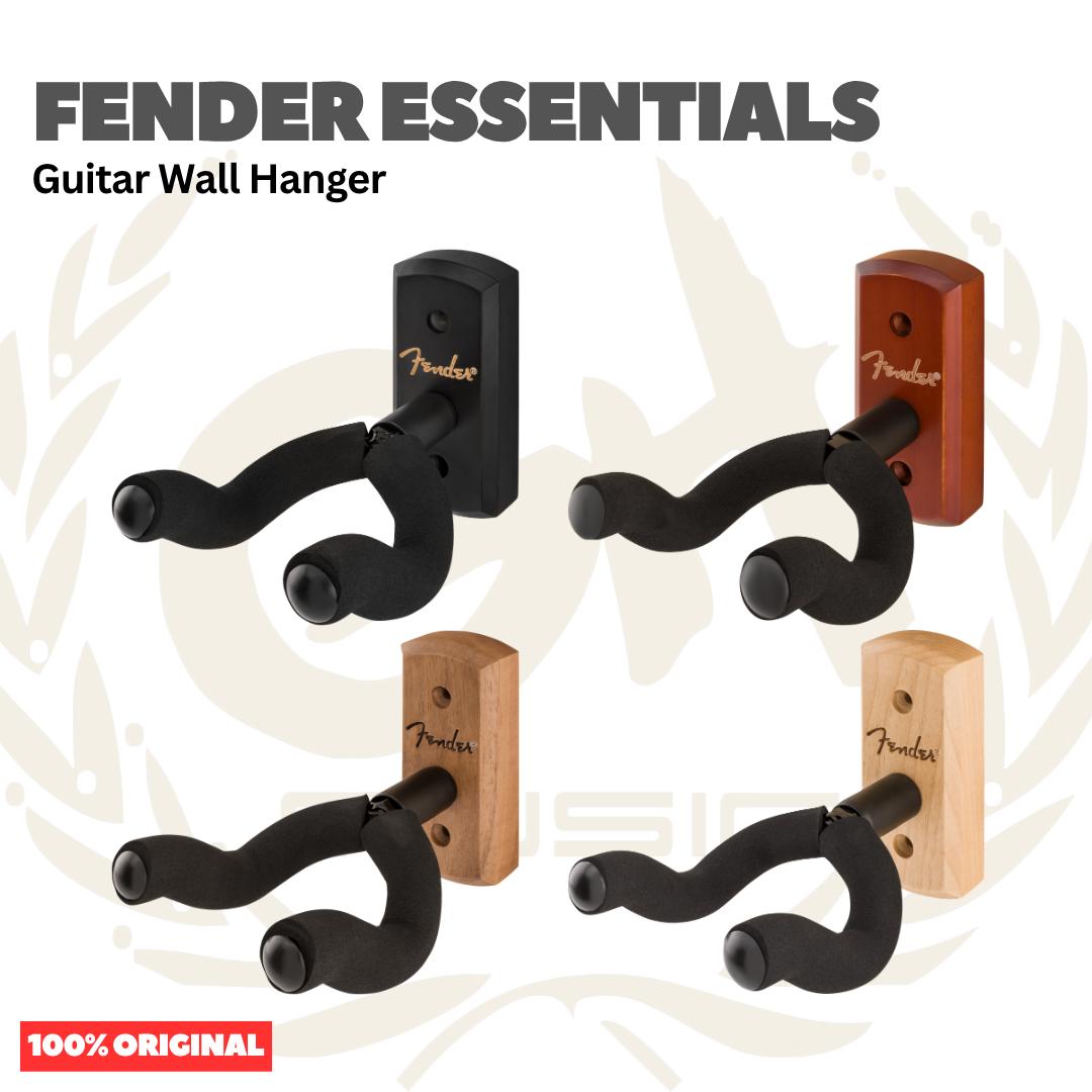 Fender Essentials Guitar Wall Hanger - Stand Gantung Gitar Bass