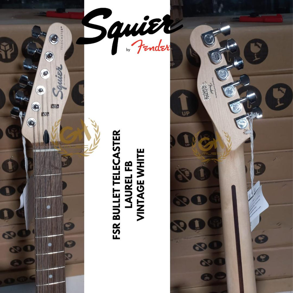 Squier FSR Bullet Telecaster Electric Guitar, LaurelFB - Gitar listrik