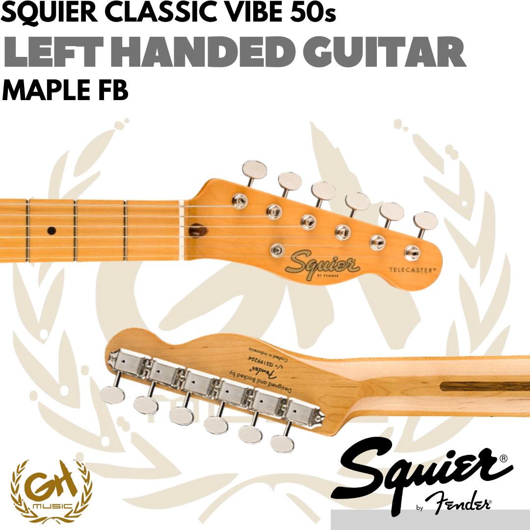 Squier Classic Vibe 50s Telecaster Left-Handed, Maple FB - GITAR KIDAL