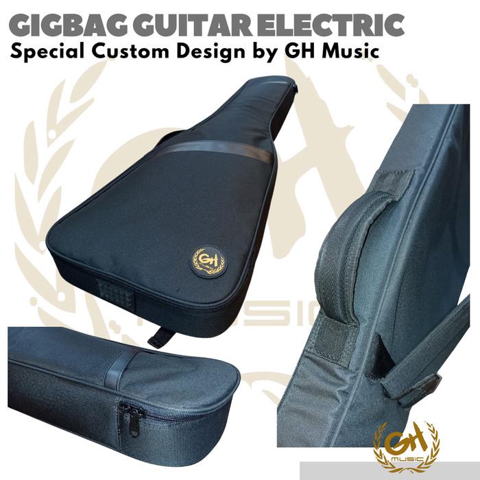 GIGBAG BASS ELECTRIC by GH MUSIC | Gig Bag Tas Gitar Softcase